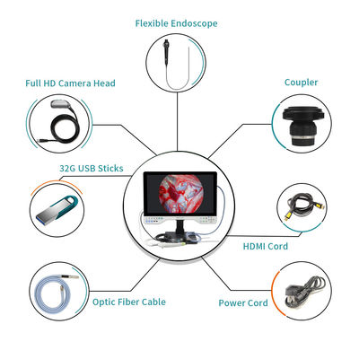 comprar 24 polegadas Flexível e rígido sistema de câmera FHD Endoscope com reprodução e 2 função de armazenamento USB fabricação em linha