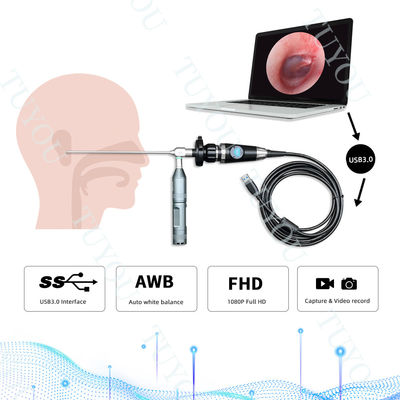 Câmera portátil USB3.0 Endoscope Handle para inspeção médica ENT