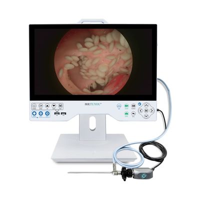 15 polegadas FHD sistema de câmera endoscópico flexível e rígido com registro compatível para cirurgia usando