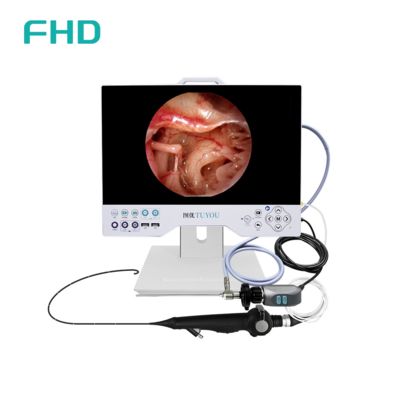 15' All-in-One Full HD Endoscopy Camera System com fonte de luz LED integrada para aplicações cirúrgicas ENT e urológicas