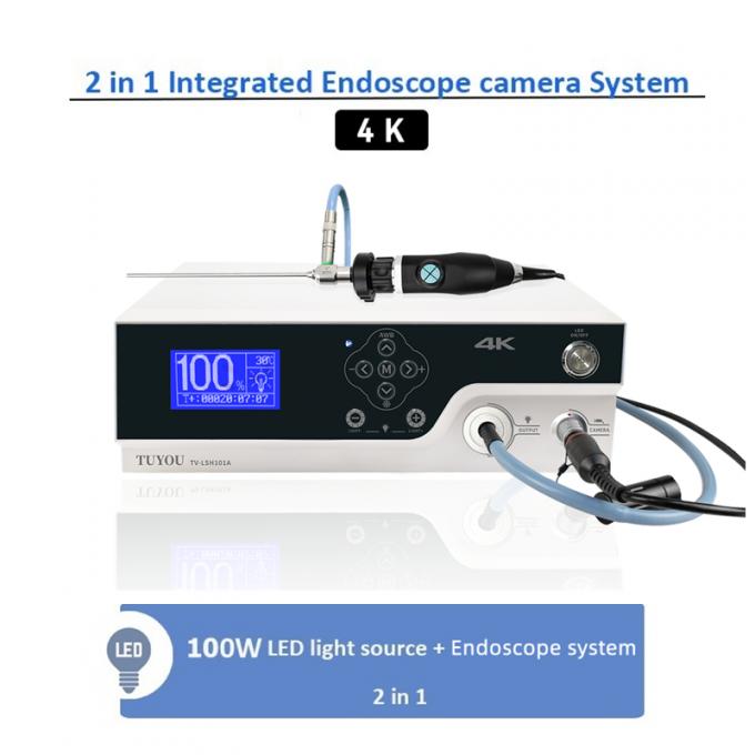 Ultra HD 4K Equipamento do Sistema de Endoscopia Com Fonte de Luz Fria LED Para Laparoscopia Histeroscopia 0
