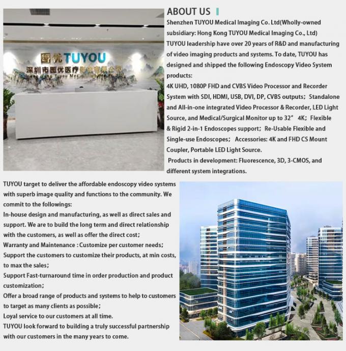 TUYOU TU-LSD10KA 4K 内窥镜摄像机 TU-LSD10KA 配备 1/2.8 英寸 CMOS 传感器 1